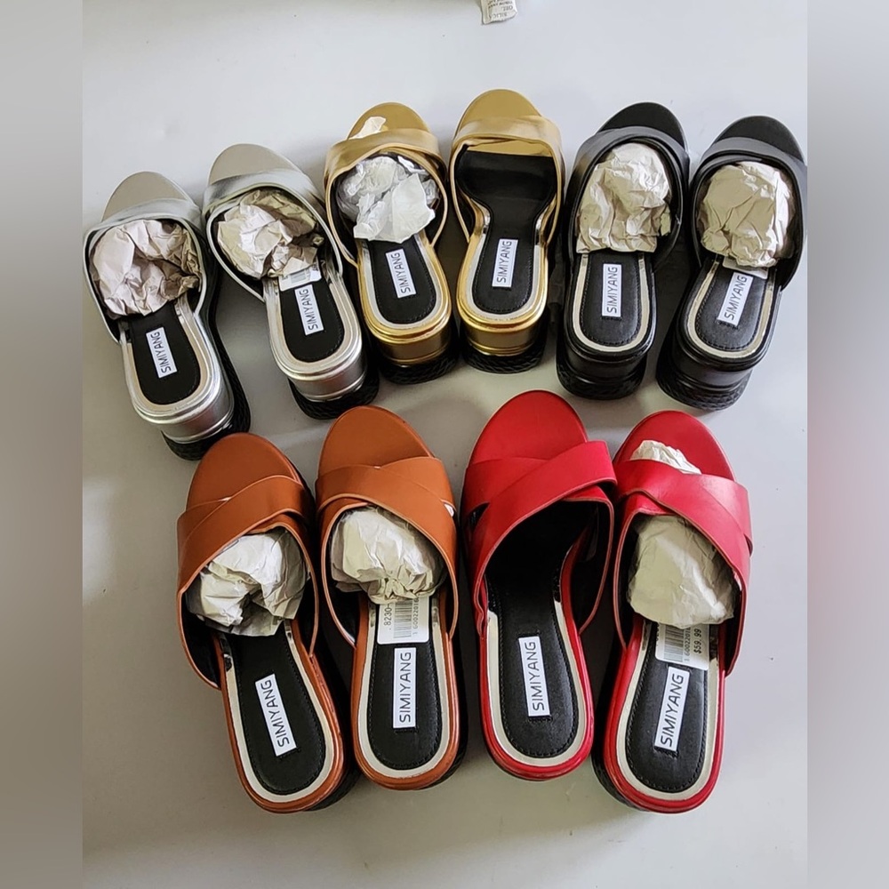 Good quality leather slippers